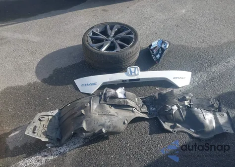 2020 Honda Civic Sport from USA, damaged, VIN 2HGFC2F86LH550654